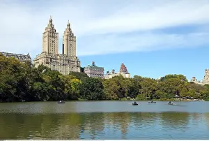 Menschen: Geografie, USA, New York, New York City, Reservoir-See
