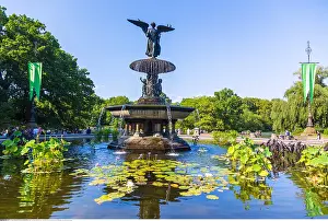 Fountain: Geografie, USA, New York, New York City, Manhattan