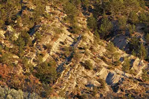 Geographical: Geographical folds, The Baronnies, Drome, France