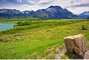 Waterton: geography / travel, Canada, Alberta, Scenery from