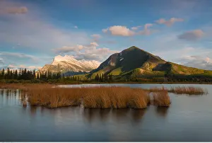 Vermilion: geography / travel, Canada, Vermilion Lakes, Banff