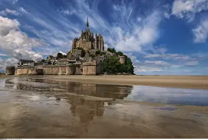Monastery: Geography / travel, France, Normandy, Mont Saint-Michel