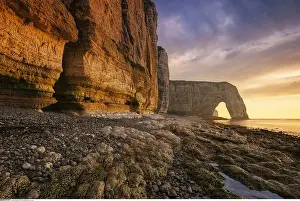 Lighting: Geography / travel, France, Normandy, Etretat, Seine