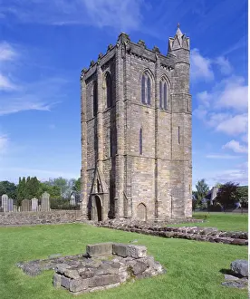 Stirling: geography / travel, Great Britain, Scotland, Cambuskenneth