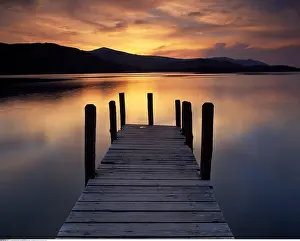 Cumbria: geography / travel, Great Britain, England, Derwentwater