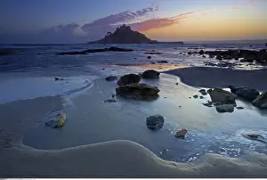 Cornwall: geography / travel, Great Britain, England, Marazion