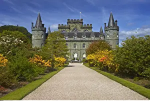 Castles: geography / travel, Great Britain, Scotland, Inveraray