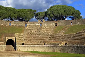 Amphitheatre: geography / travel, Italy, Amphitheatre, Pompeii