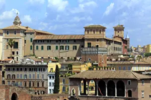 Rome: geography / travel, Italy, Cityscape from Altare