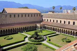 Medieval: geography / travel, Italy, Cloister of Monreale