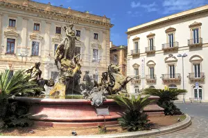 Sicilian: geography / travel, Italy, Diana fountain (1906)