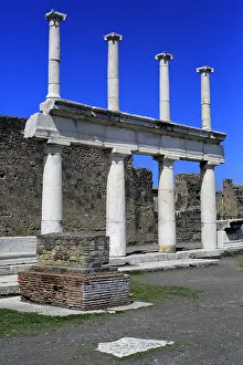 Rome: geography / travel, Italy, Forum, Pompeii, Campania