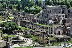 Rome: geography / travel, Italy, Palatine Hill, Roman