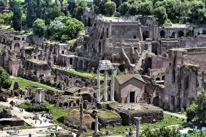Rome: geography / travel, Italy, Palatine Hill, Roman