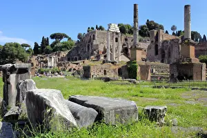 Statues: geography / travel, Italy, Palatine Hill, Roman