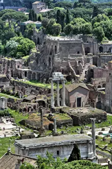 Rome: geography / travel, Italy, Palatine Hill, Roman