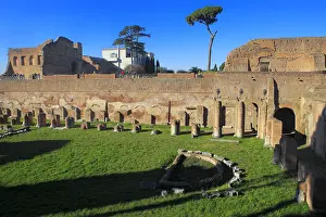 Rome: geography / travel, Italy, Palatine Hill, Rome