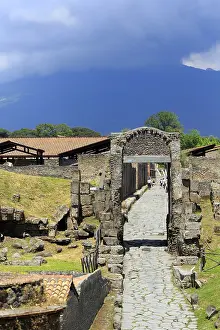 Rome: geography / travel, Italy, Pompeii, Campania