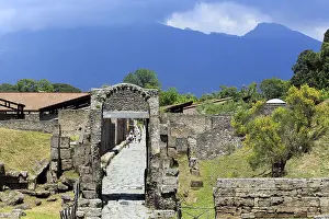 Rome: geography / travel, Italy, Pompeii, Campania