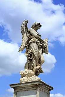 Statues: geography / travel, Italy, Ponte Sant'Angelo (Aelian
