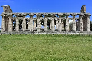Salerno: geography / travel, Italy, Temple of Athena (500