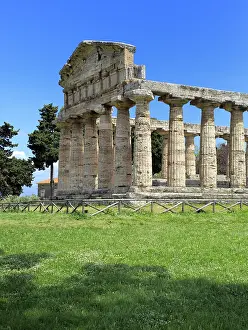Salerno: geography / travel, Italy, Temple of Athena (500