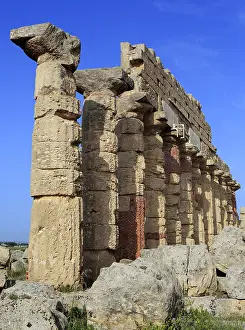 Columns: geography / travel, Italy, Temple C, Selinunte