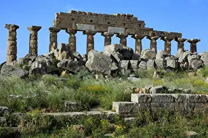 Columns: geography / travel, Italy, Temple C, Selinunte