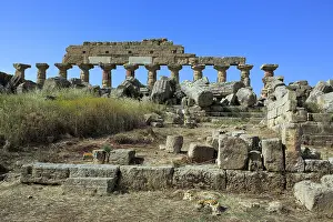 Columns: geography / travel, Italy, Temple C, Selinunte