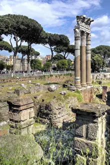 Columns: geography / travel, Italy, Temple of Castor and