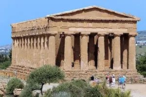 Columns: geography / travel, Italy, Temple of Concordia (430
