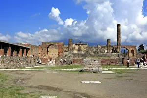 Rome: geography / travel, Italy, Temple of Jupiter, Pompeii