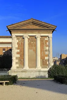 Columns: geography / travel, Italy, Temple of Portunus (Temple