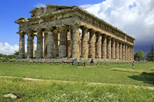 Salerno: geography / travel, Italy, Temple of Poseidon (450