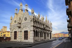 Maria: geography / travel, Italy, Tuscany, Church Santa