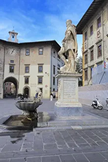Statues: geography / travel, Italy, Tuscany, Statue of Cosimo