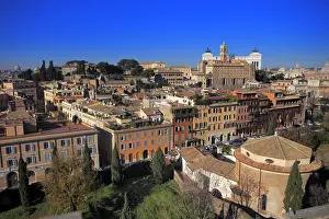 Rome: geography / travel, Italy, View of San Teodoro church