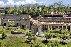 Roofs: geography / travel, Italy, Villa Oplontis, Torre