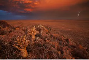 Lighting: geography / travel, South Africa, Landscape of a