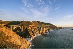 Bixby: geography / travel, USA, California, Big Sur, Bixby