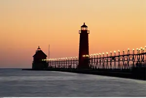 Pier: geography / travel, USA, Michigan, Grand Haven