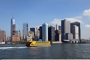 Ferry: geography / travel, USA, New York, New York City