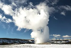 Geyser: geography / travel, USA, Wyoming, Yellowstone National