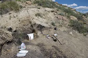 Boundary: GEOLOGY: K-T boundary - Sussex site, north of Casper