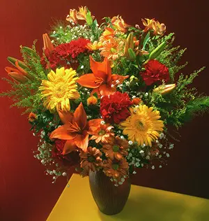 Vase: Gerbera