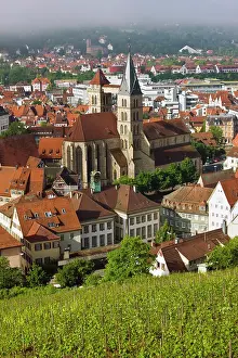Neckar: Germany, Baden-Wurttemberg, Esslingen Am
