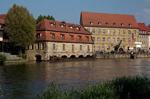 Bamberg: Germany, Bamberg. Historic buildings along