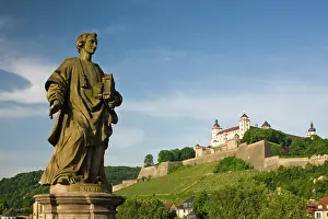 Wurzburg: Germany, Bavaria, Bayern, Wurzburg. Festung