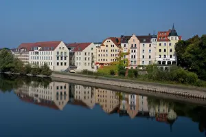 Neighborhood: Germany, Bavaria, Regensburg. Sorat Insel