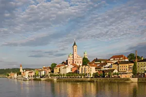 Cloudscape: Germany, Bayern-Bavaria, Passau. Danube
